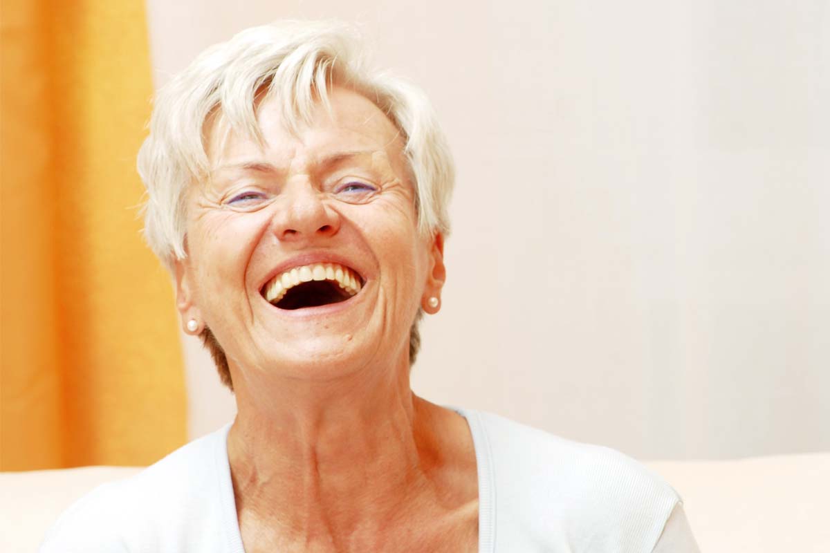 dentures (3) woman smiling with dentures